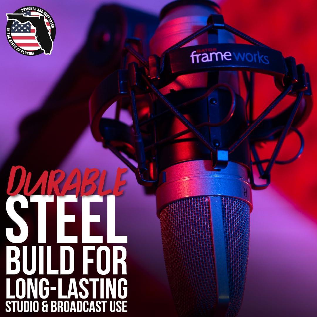 Soporte Antivibración Universal Gator para Micrófonos 42-48mm