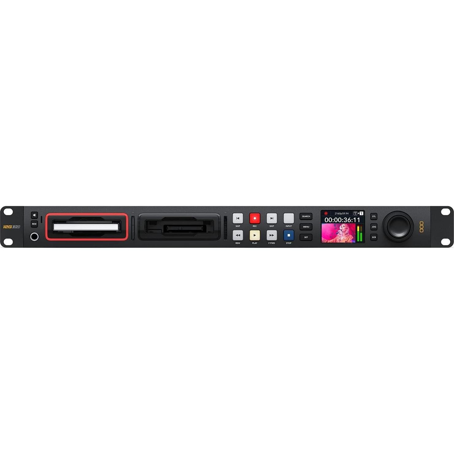 Grabador Blackmagic Design HyperDeck Studio 4K Pro con cable