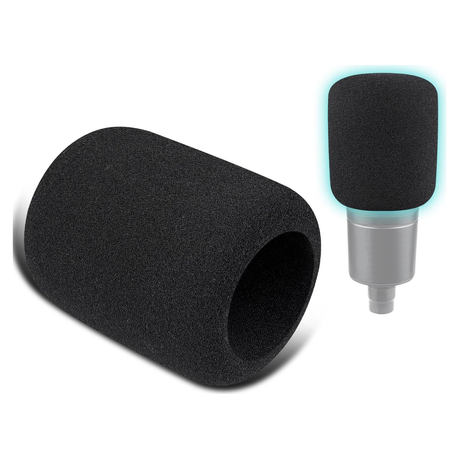 Filtros Pop SOULWIT para Micrófonos AT2020/AT2050/AT4040 - Negro