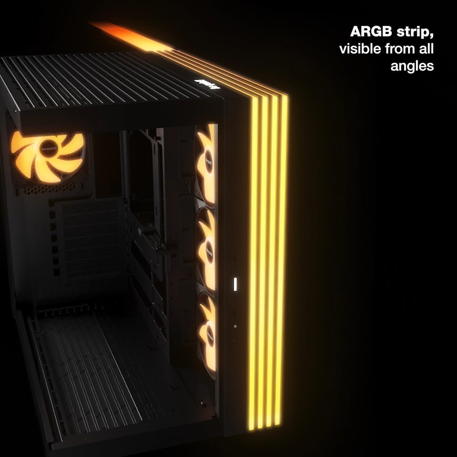 Caja de PC be quiet! Light Base 600 DX Negra | Ventilación Total