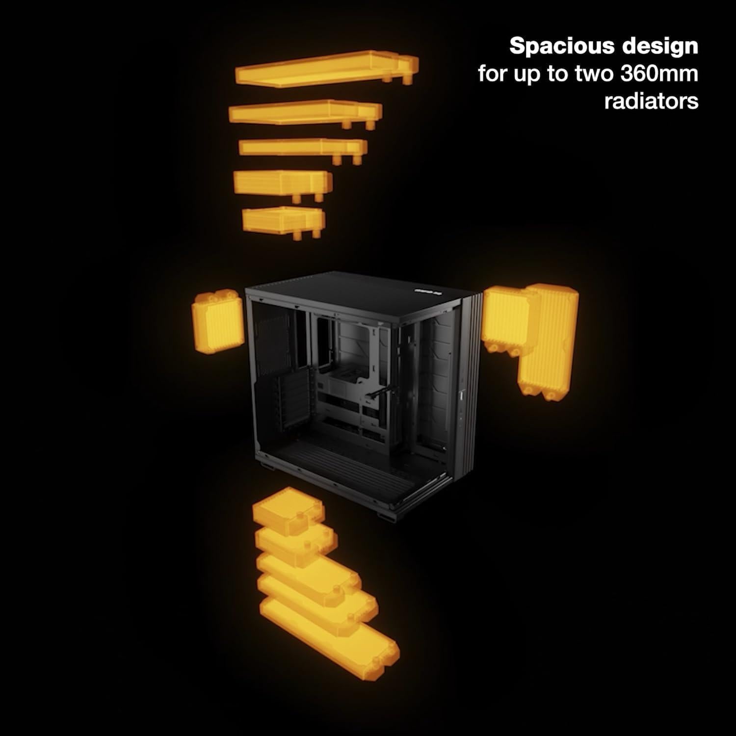 Caja de PC be quiet! Light Base 600 DX Negra | Ventilación Total