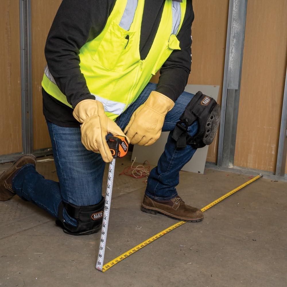 Cinta Métrica Klein Tools 9516 Doble Gancho 4.9m Nylon