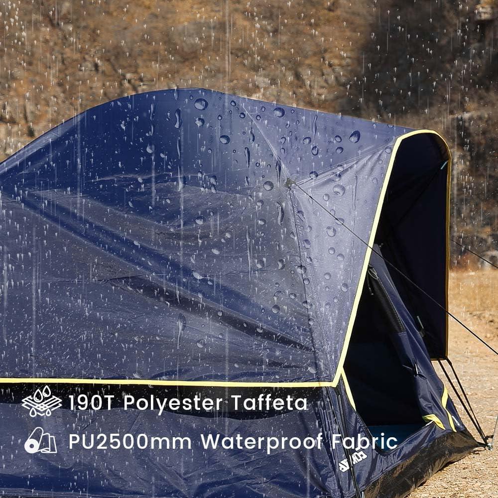 Carpa de Camping EchoSmile para 2 Personas, Impermeable y Ligera