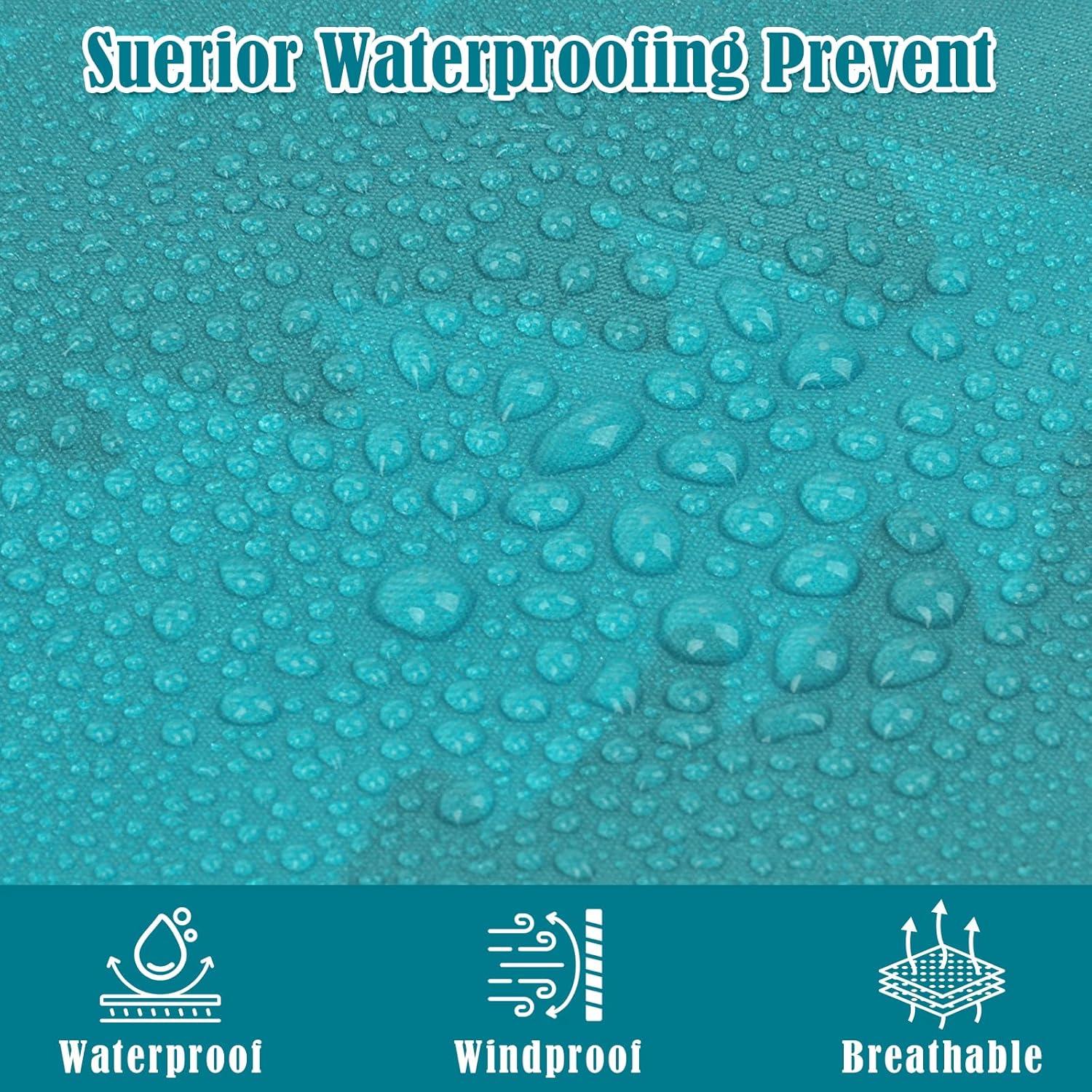 Saco de dormir AuSletie 3 estaciones impermeable 228.6x80cm