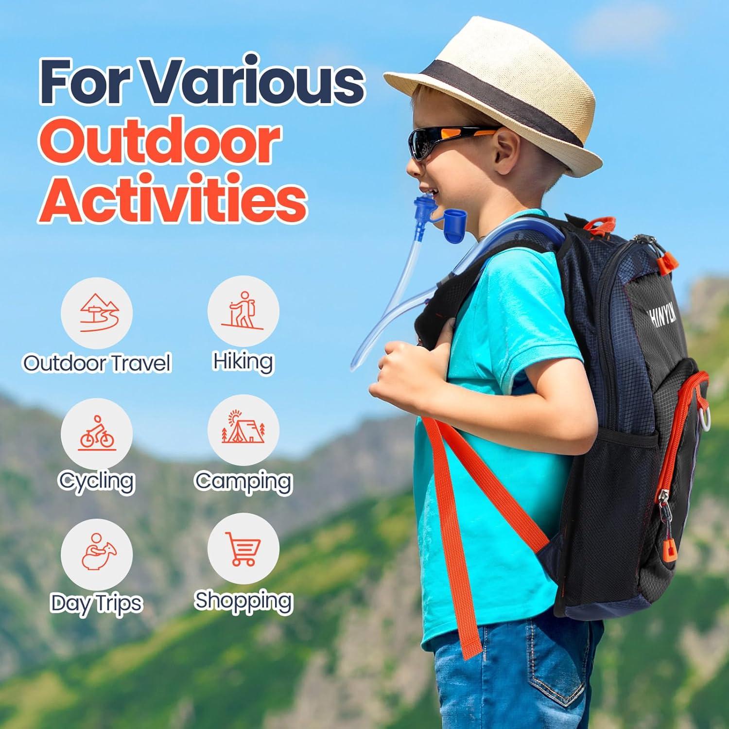 Mochila de Hidratación Infantil Shinylin 1.5L Impermeable