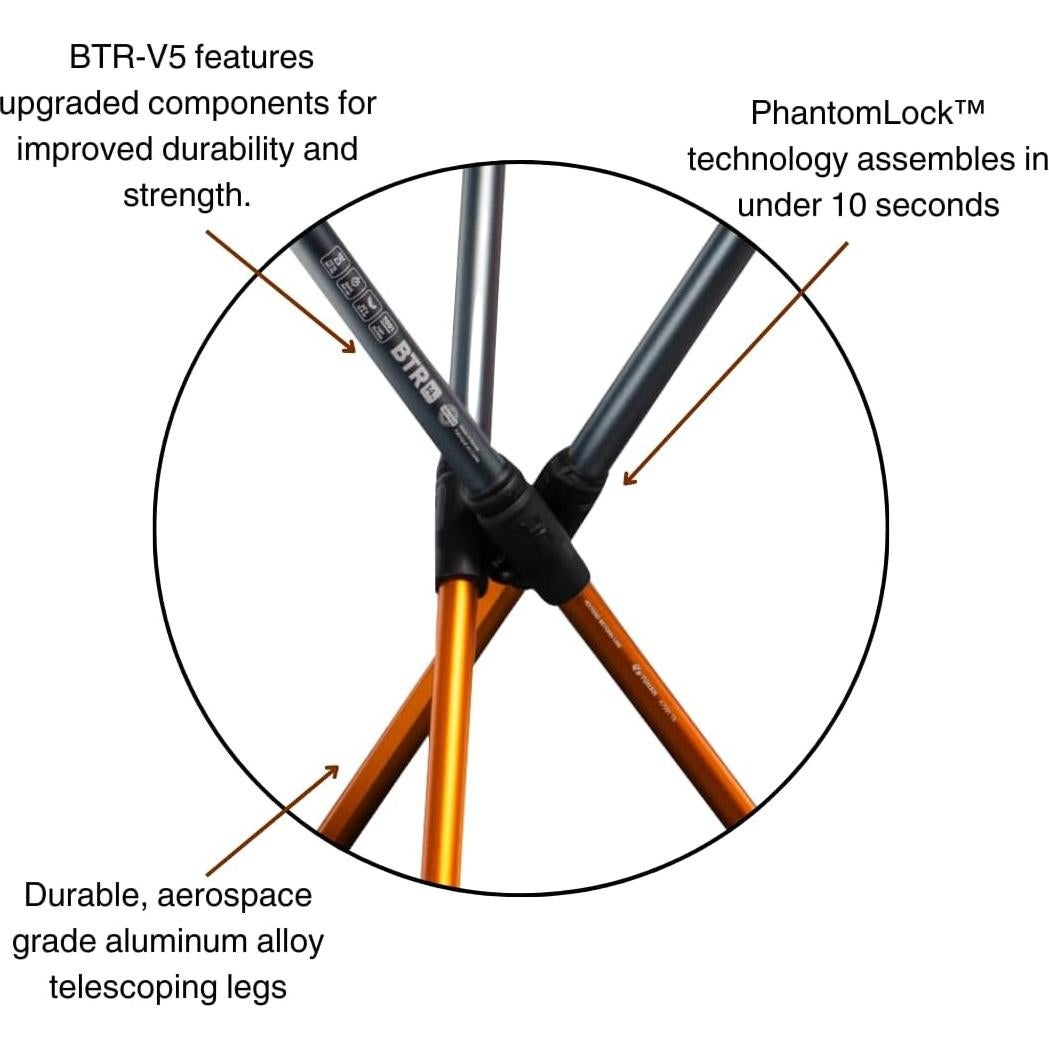 Taburete Plegable Hillsound BTR Ultraligero 35.6cm Alpenglow