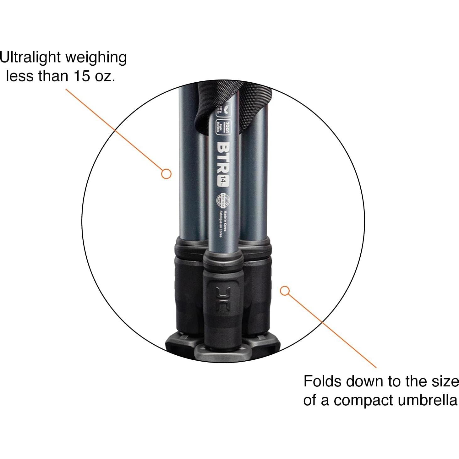 Taburete Plegable Hillsound BTR Ultraligero 35.6cm Alpenglow