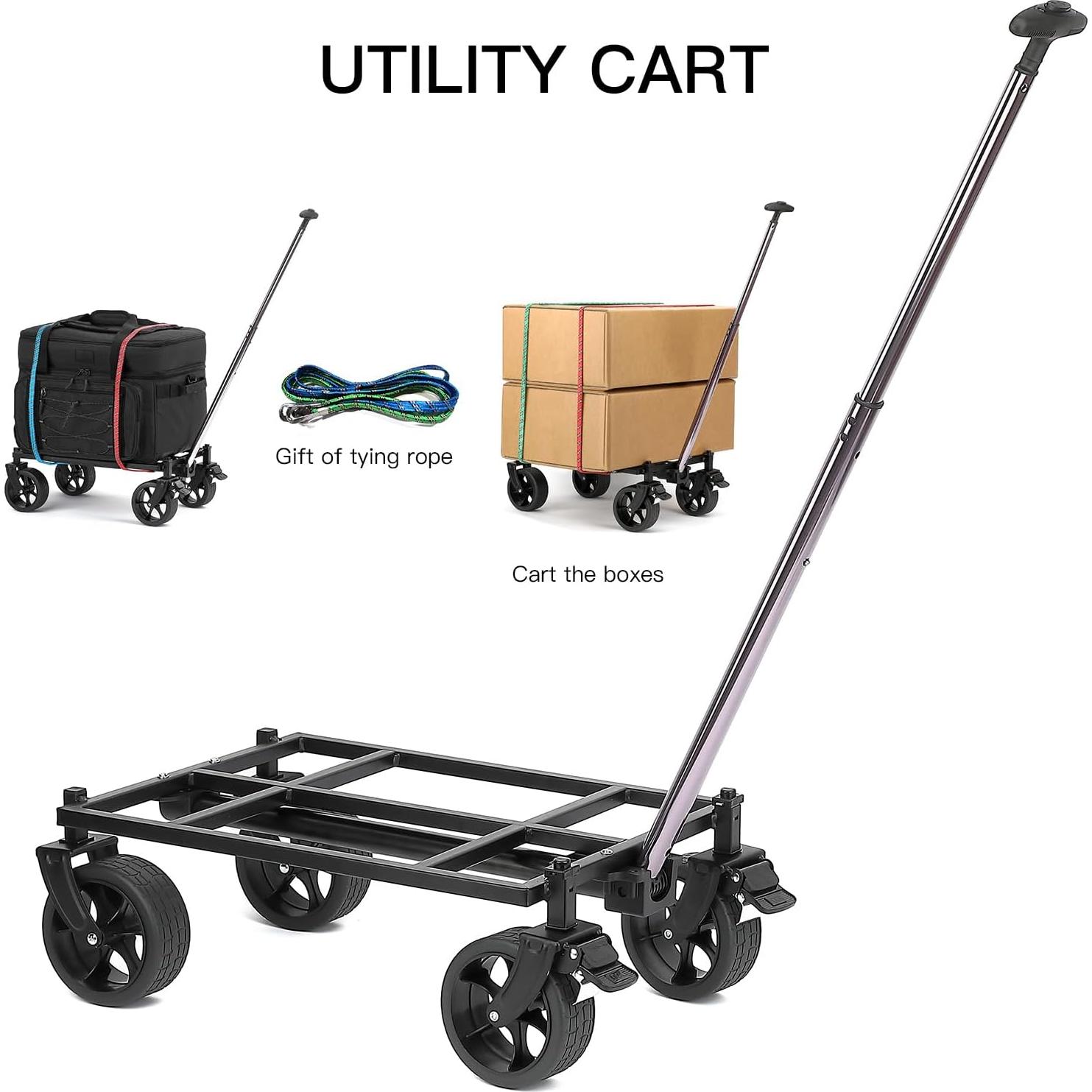 Bolsa de Enfriamiento Portátil TONRUYN 50L Doble Nivel con Ruedas