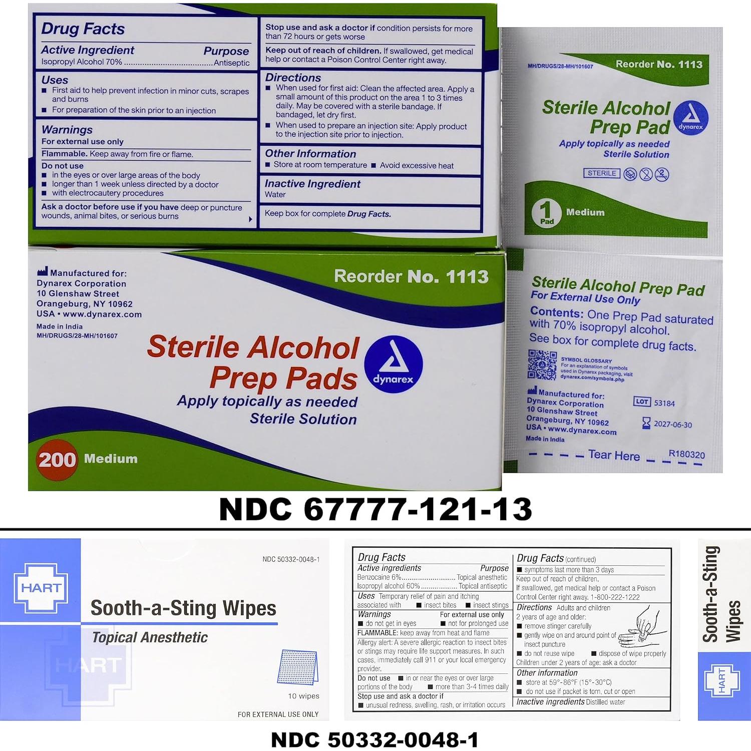 Kit de Primeros Auxilios MFASCO para Aulas - 200 Suministros