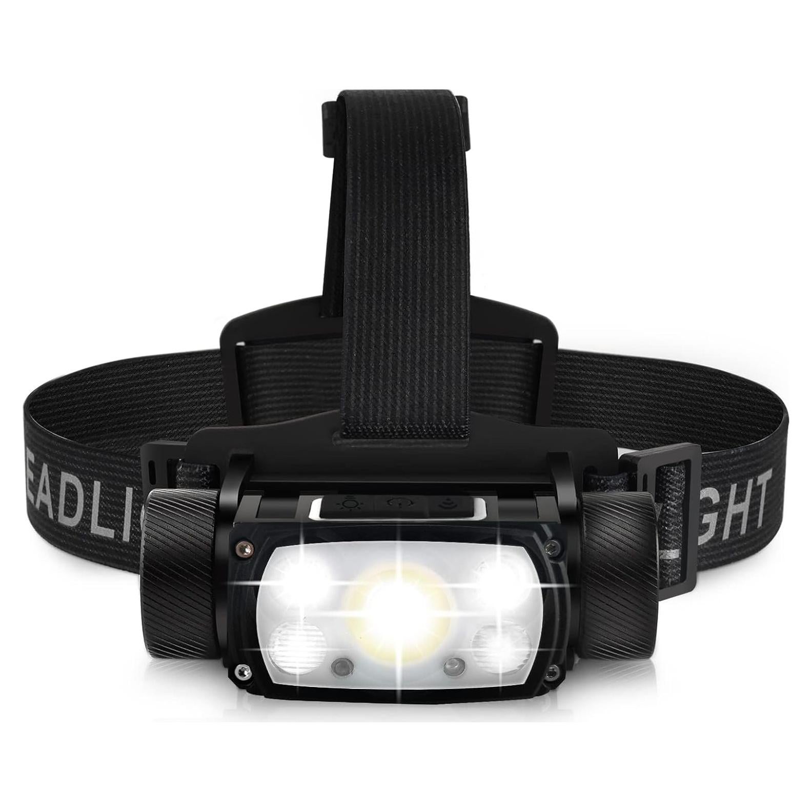 Linterna Frontal LED Northlet 1000 Lúmenes Recargable IPX6