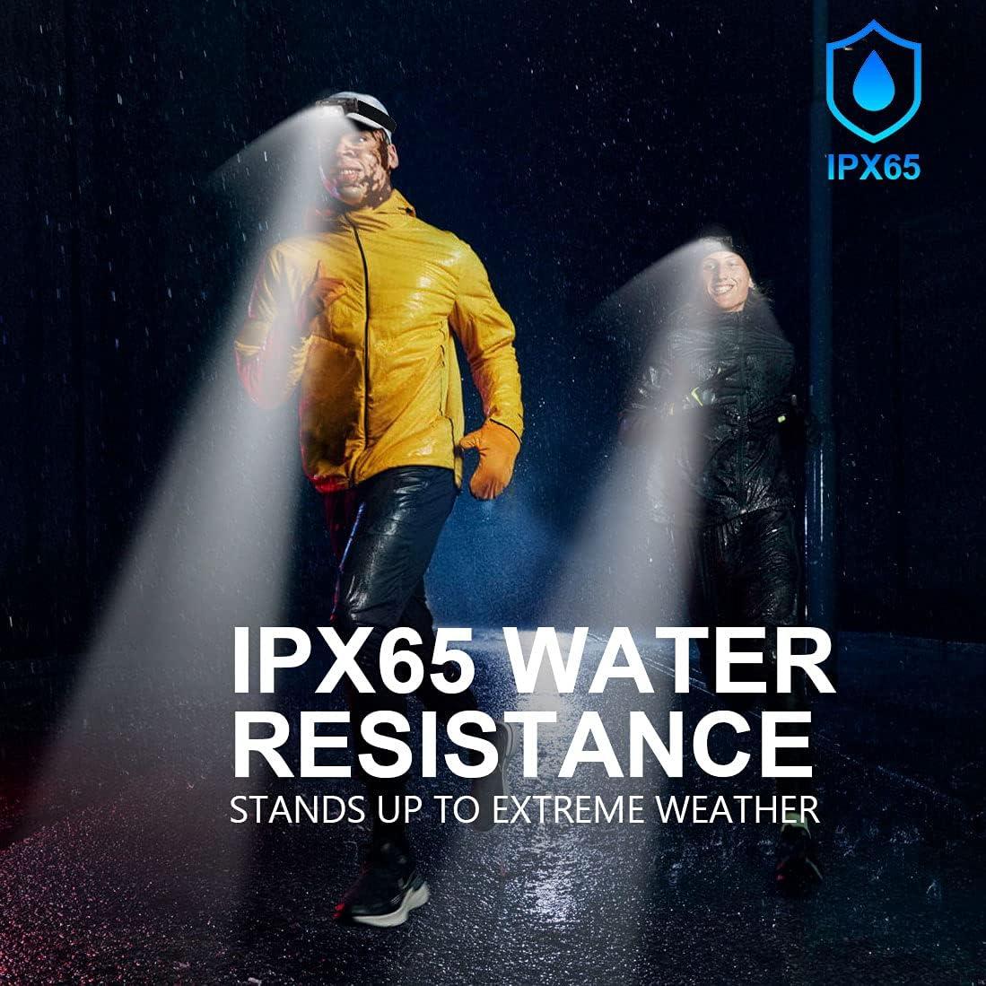 Linterna Frontal LED Northlet 1000 Lúmenes Recargable IPX6