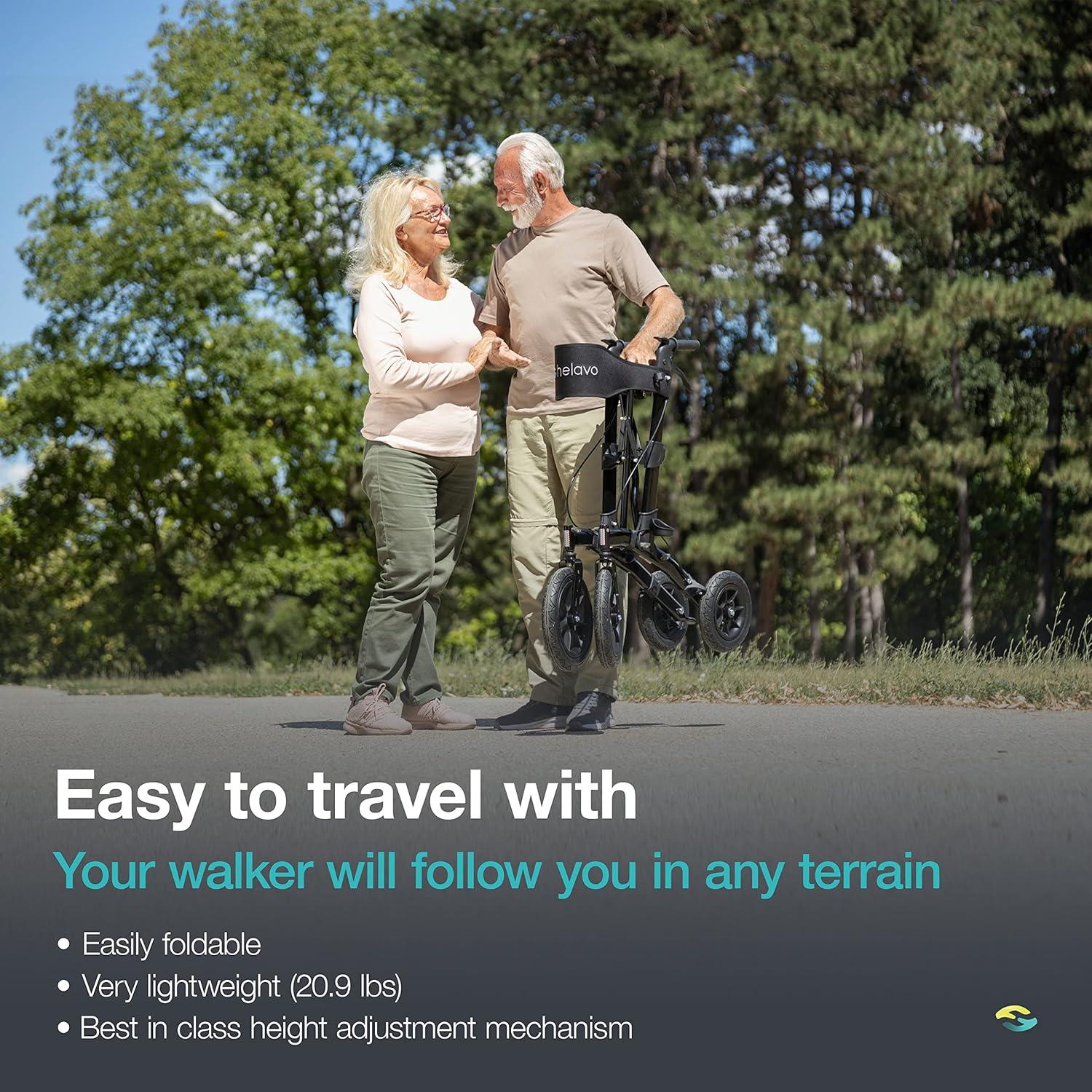 Andador Todo Terreno Helavo H1040 con Neumáticos 30.48 cm