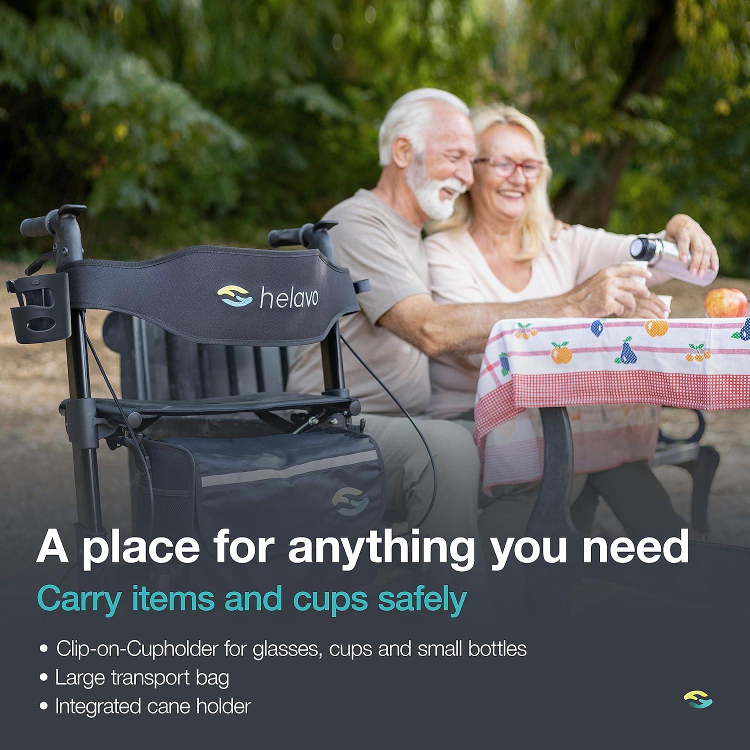 Andador Todo Terreno Helavo H1040 con Neumáticos 30.48 cm