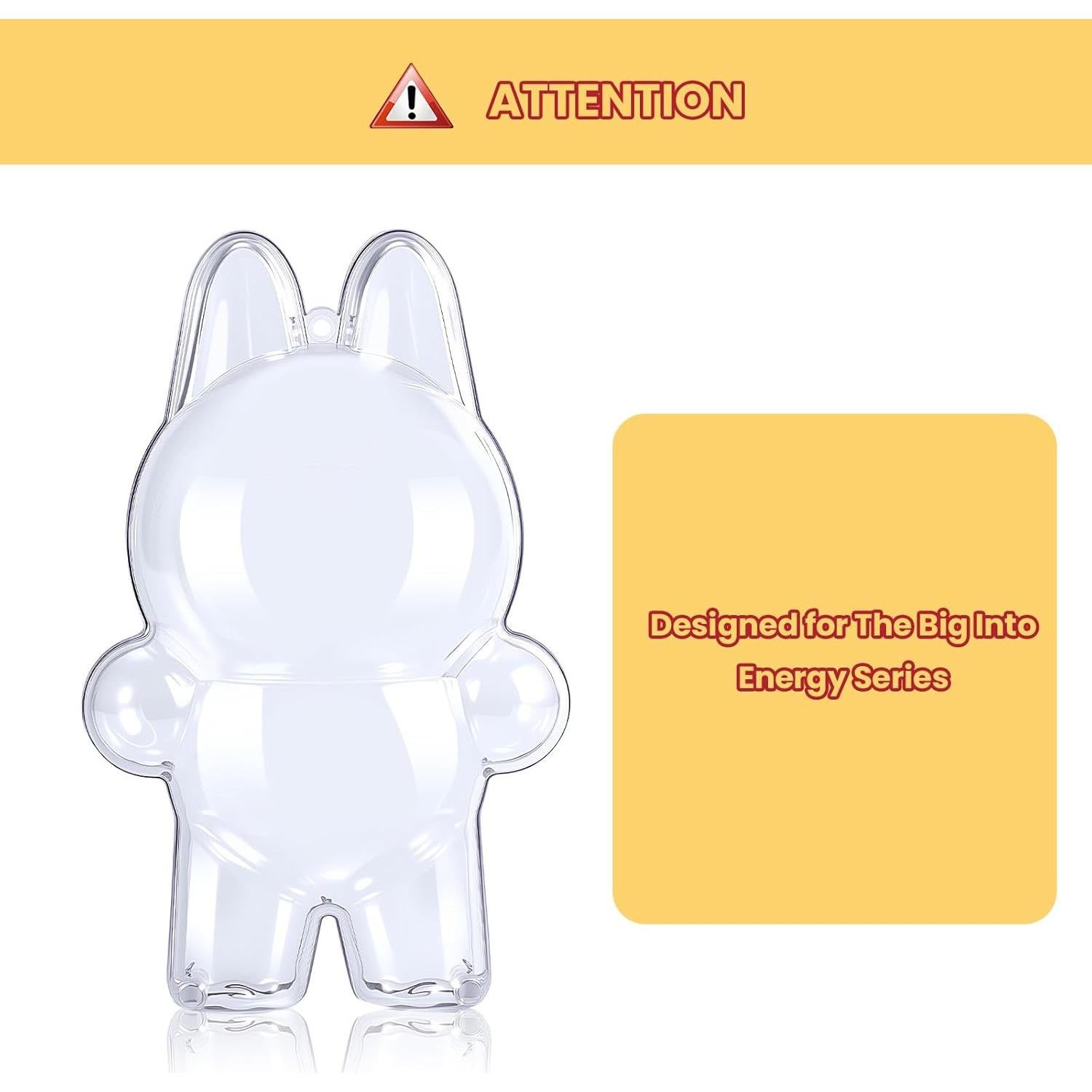 Funda de Exhibición LABUBU para Plush Big Into Energy - Policarbonato