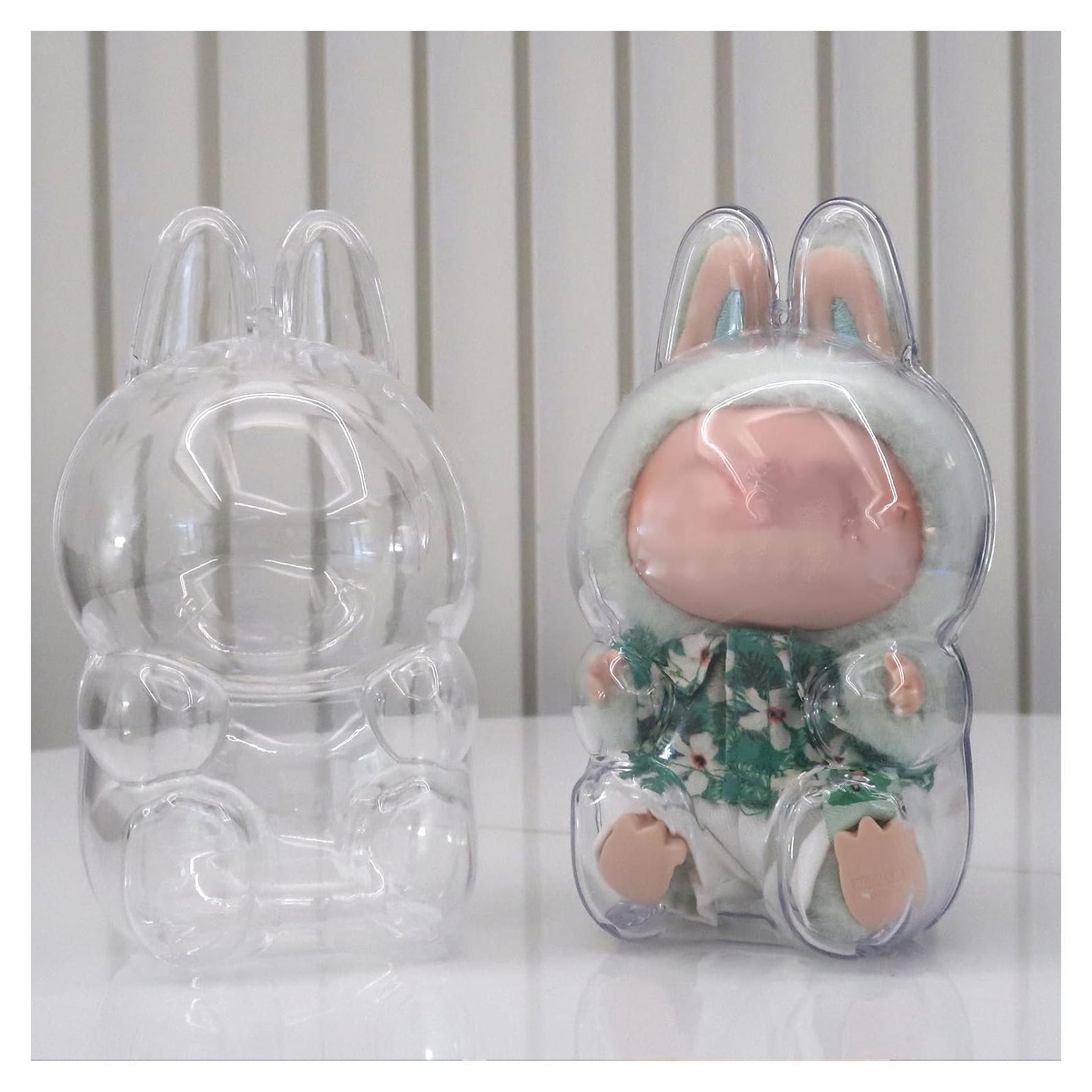 Funda Protectora Acrílica EAVAN para Figuras Sentadas 17cm