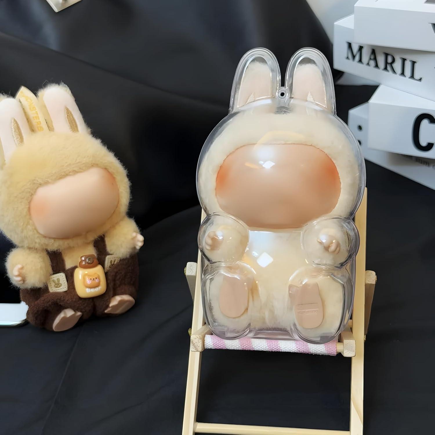 Funda Protectora Acrílica EAVAN para Figuras Sentadas 17cm