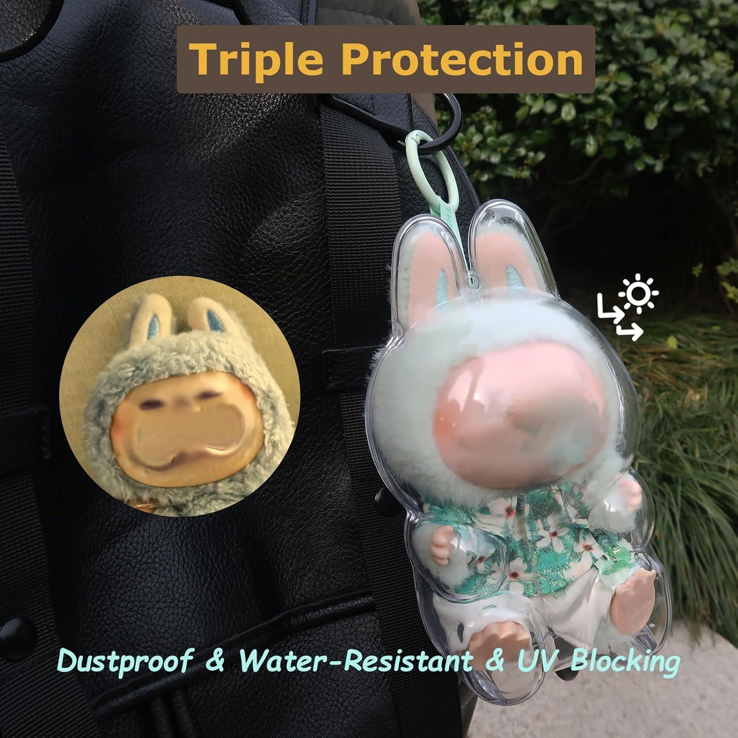 Funda Protectora Acrílica EAVAN para Figuras Sentadas 17cm