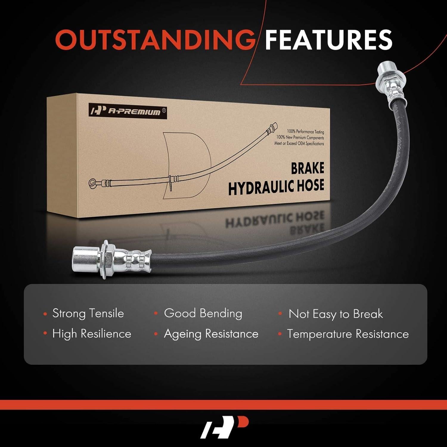 Manguera Hidráulica de Freno A-Premium para Toyota 4Runner, Celica, Corolla