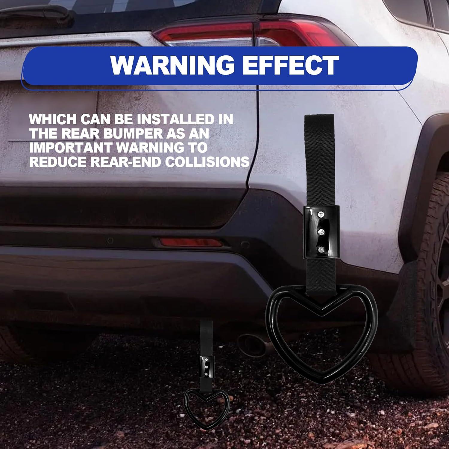 Anillos Decorativos de Advertencia para Coche BSAMZO - 2 Piezas