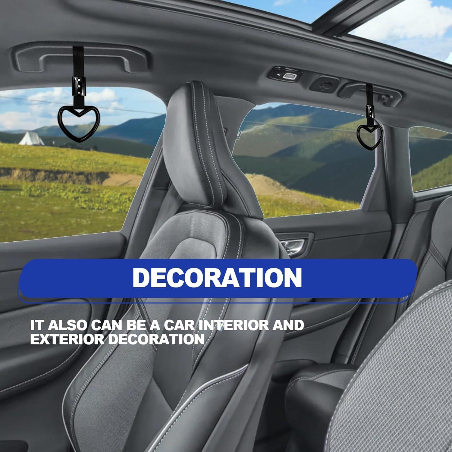 Anillos Decorativos de Advertencia para Coche BSAMZO - 2 Piezas