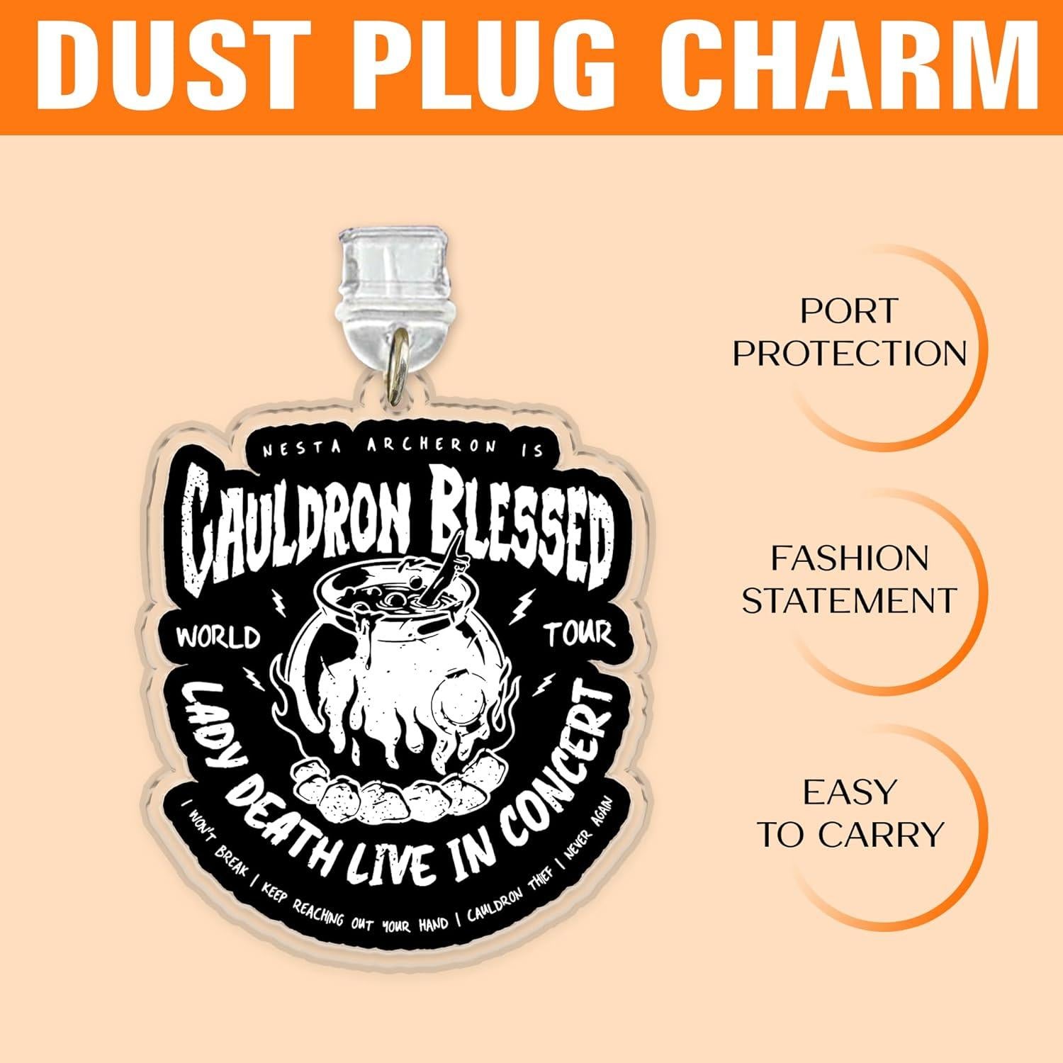 Set 2 Tapones de Polvo Encanto Kindle Tipo C y Relámpago