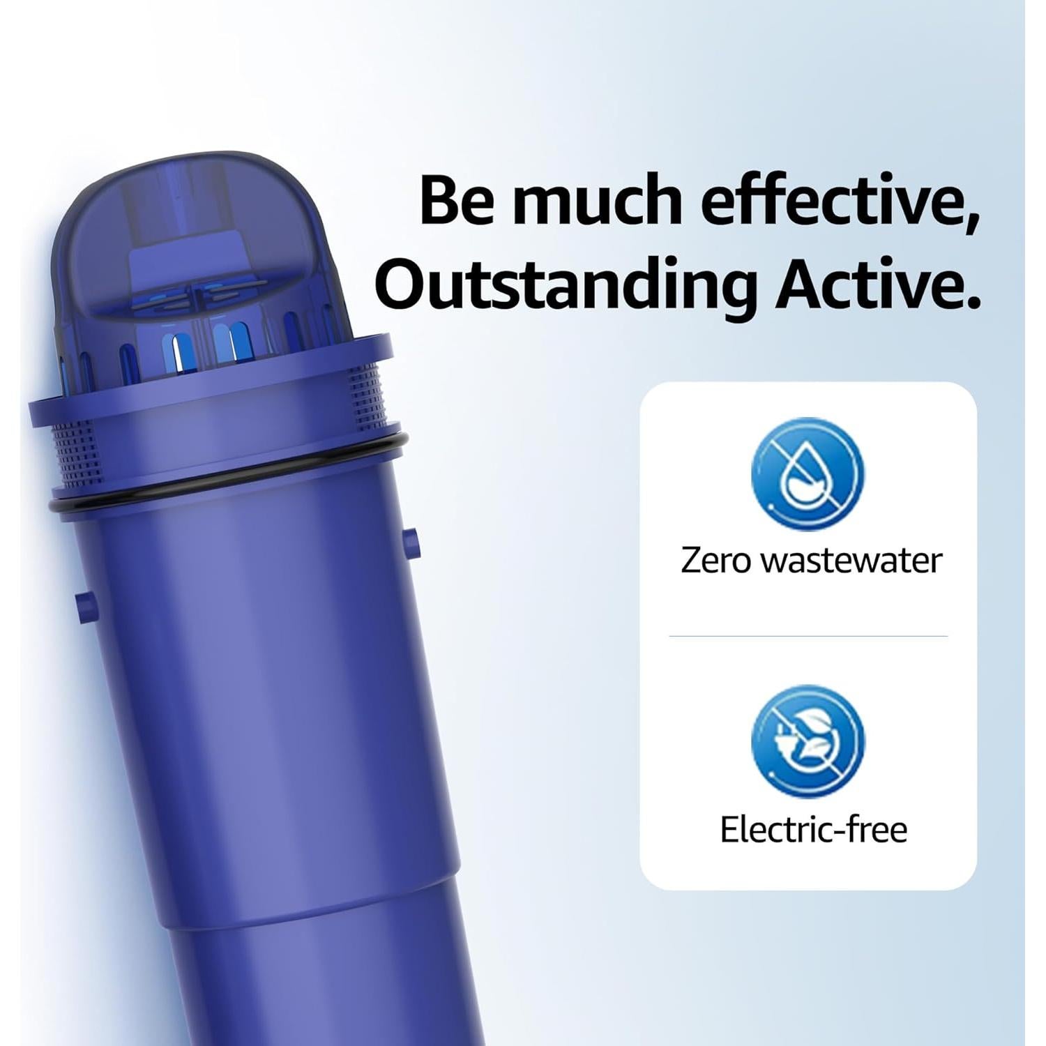 Filtro de Agua Overbest para PUR CRF950Z - Paquete de 3