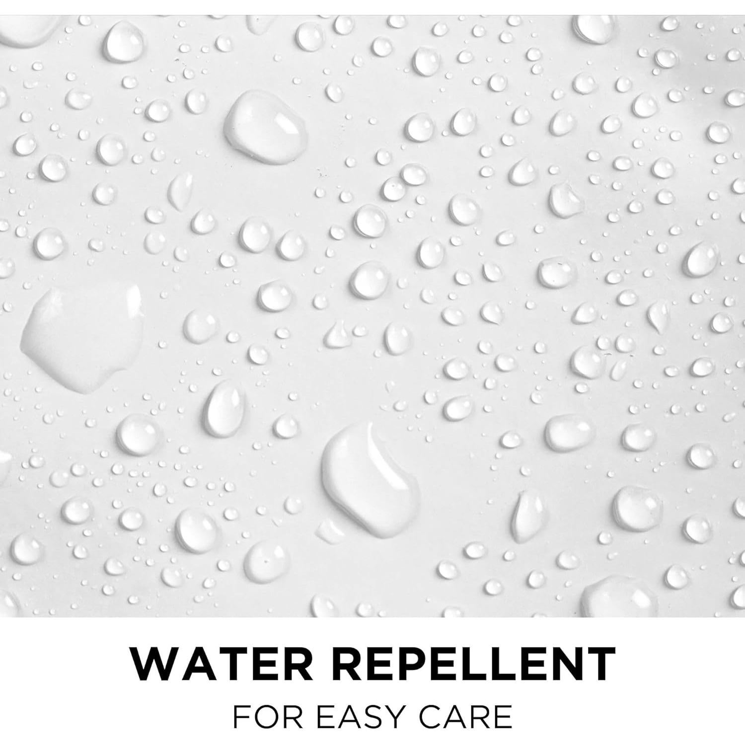 Cortina de Ducha PEVA Hookless 180x188 cm Repelente Agua