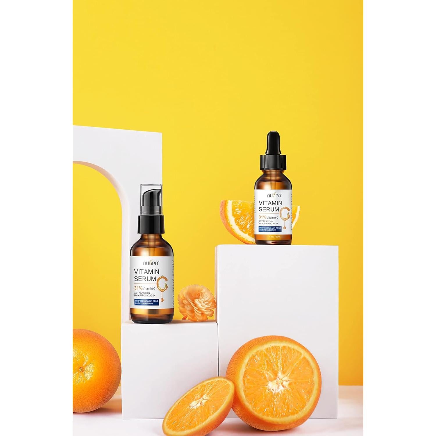 Suero Facial Nuspa Vitamina C 31% 30 ml Antienvejecimiento