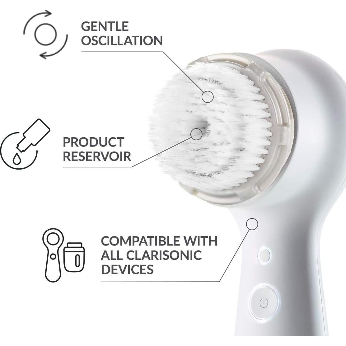 Cabezal de Cepillo Facial Clarisonic Luxe Cashmere - 1 Unidad