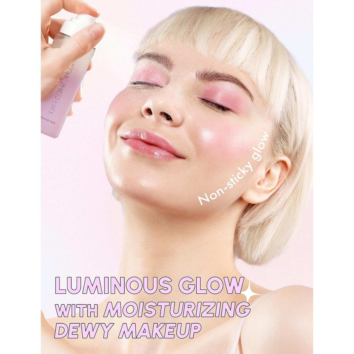 Spray Fijador de Maquillaje Glow SELF BEAUTY 100ml Hidratante