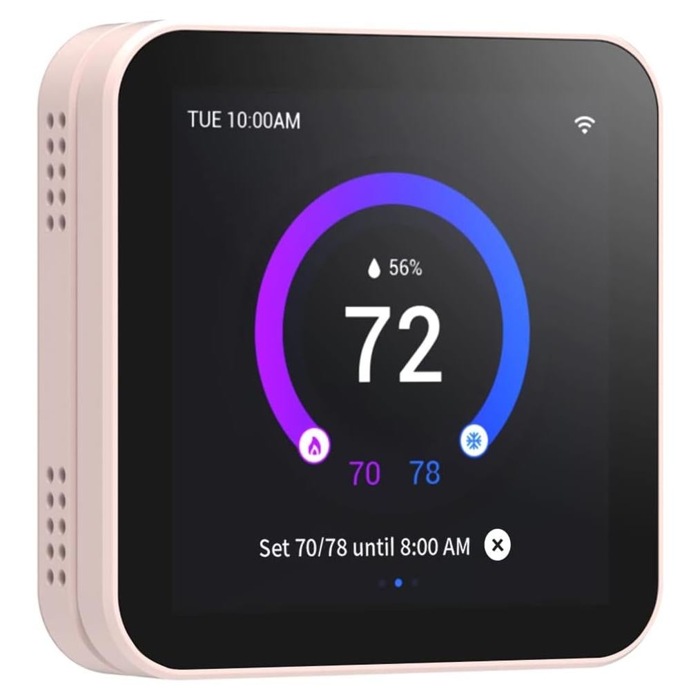 Termostato Inteligente Vine TJ-560 WiFi 4" Rosa Programable