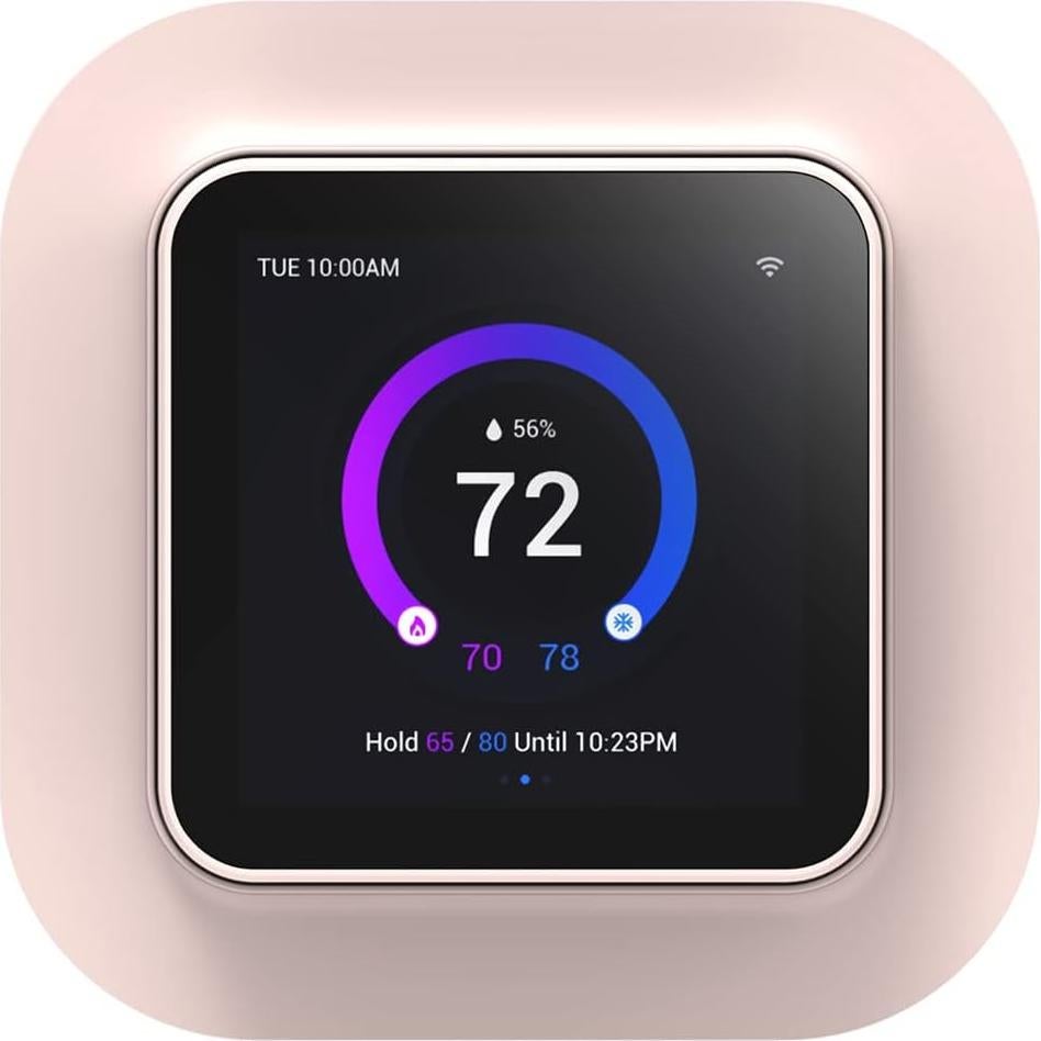 Termostato Inteligente Vine TJ-560 WiFi 4" Rosa Programable