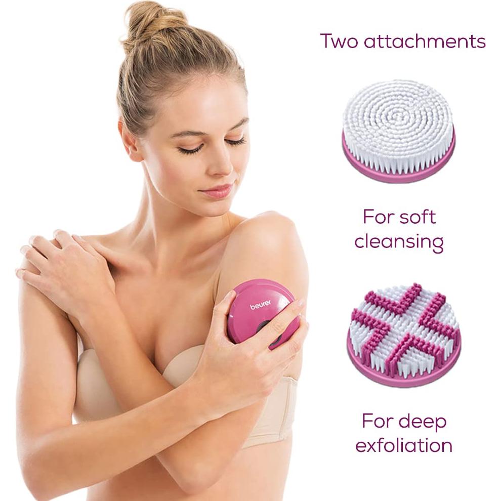 Cepillo Corporal Eléctrico Beurer FC55 Impermeable Recargable
