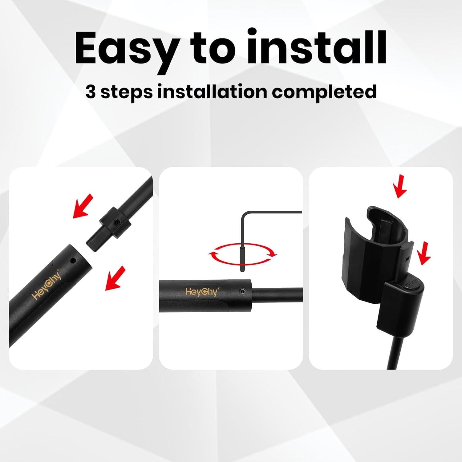 Soporte para Pistola de Masaje Heychy C1, 30x6.1cm, Ligero