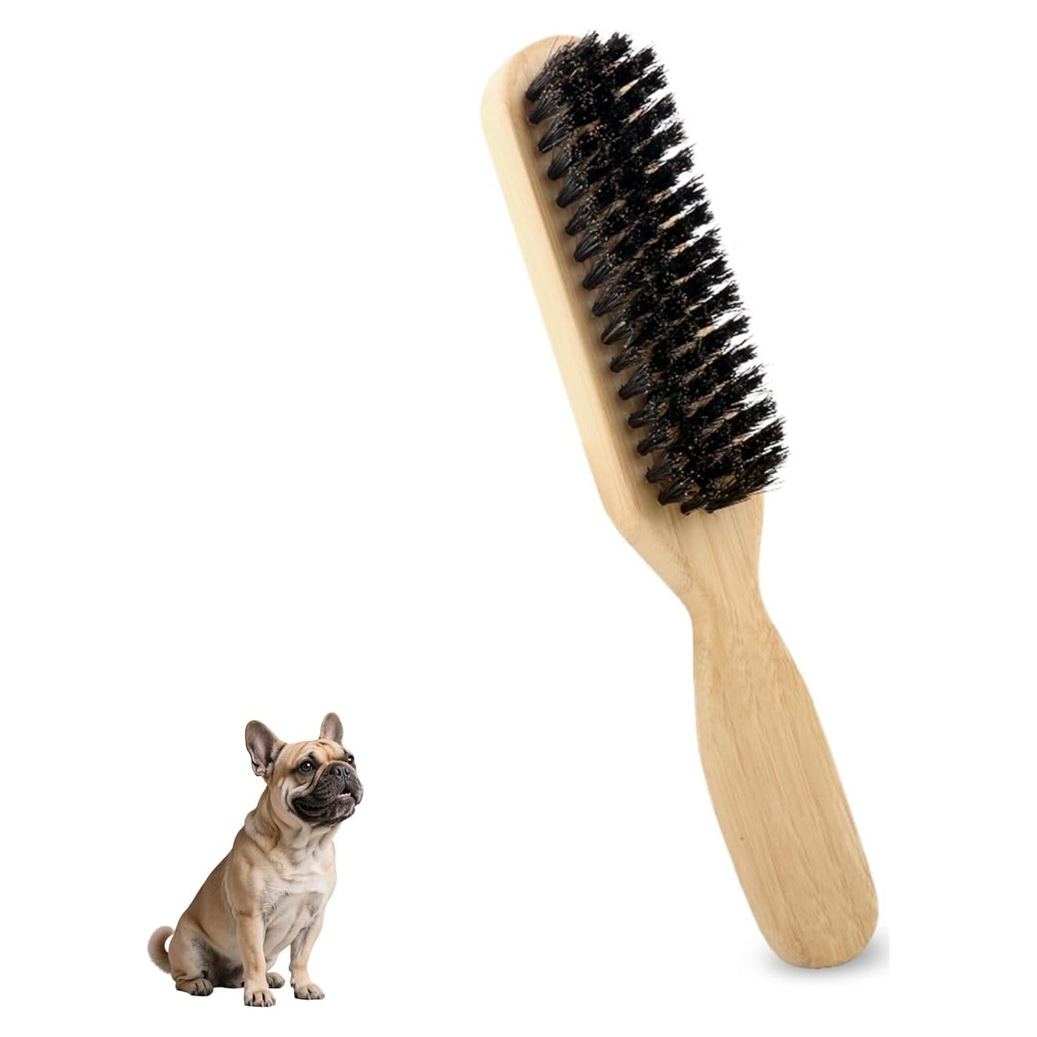 Cepillo de Cerda Suave PetJoyHaven para Perros Pequeños