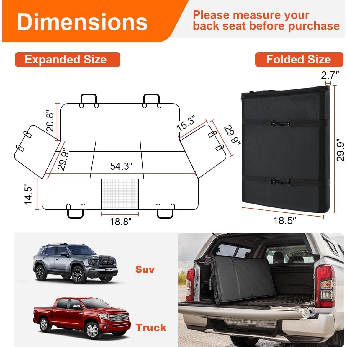 Cubierta de Asiento para Perros Vailge X-Grande Impermeable