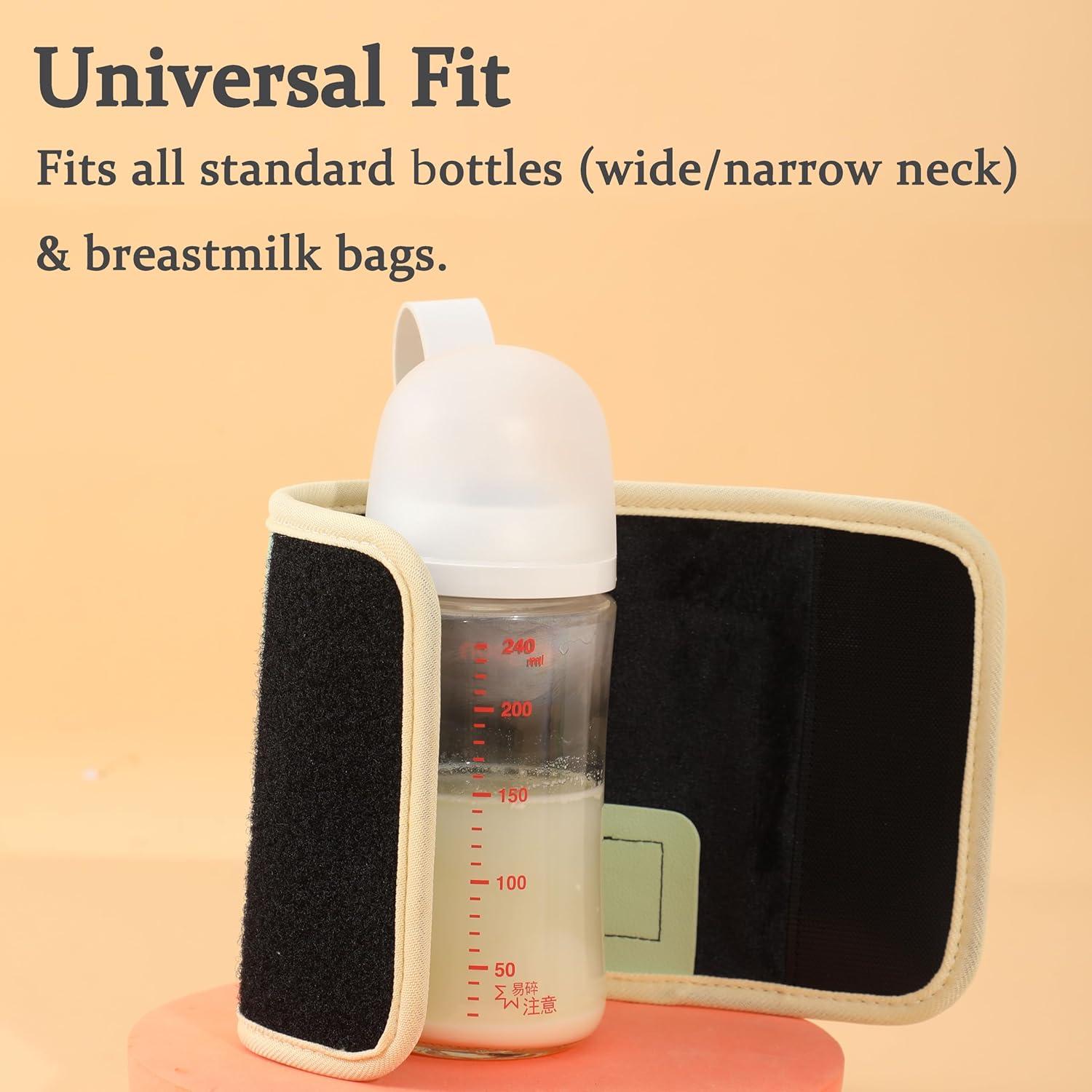 Calentador de Botellas Digital USB 20 Temperaturas Verde