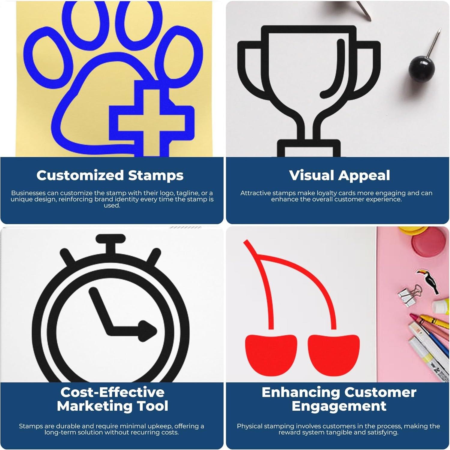 Sello de Goma de Recompensa Fruity Fresh Mango de Madera 1.27 cm