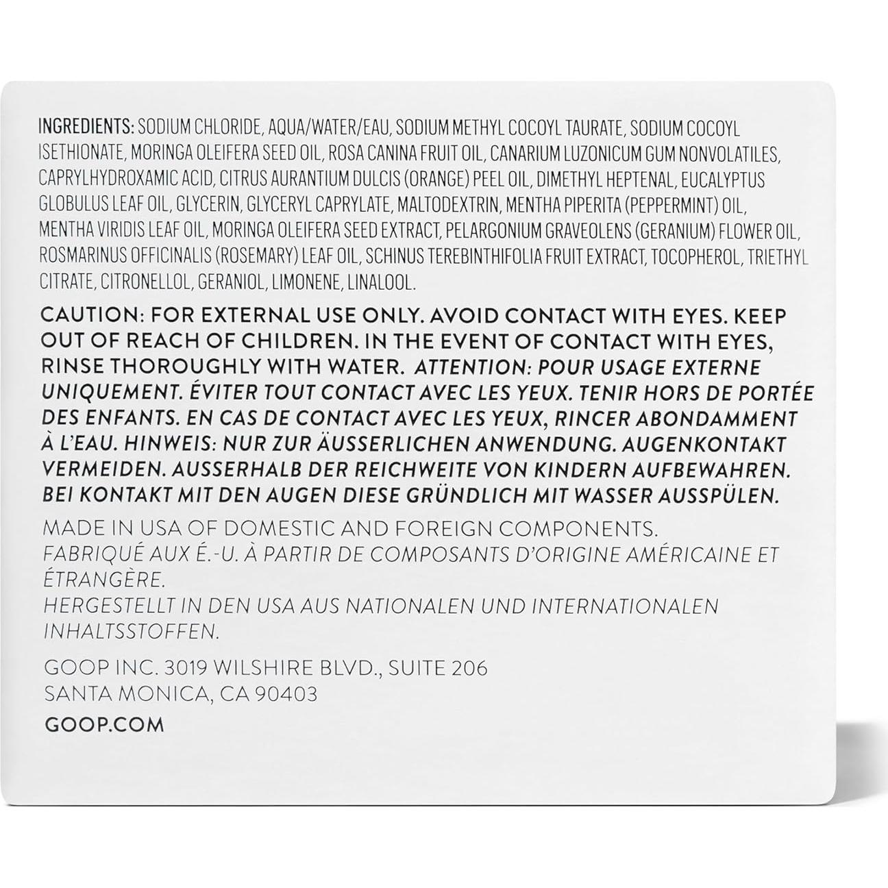 Exfoliante para Cuero Cabelludo goop 198 ml Sal del Himalaya