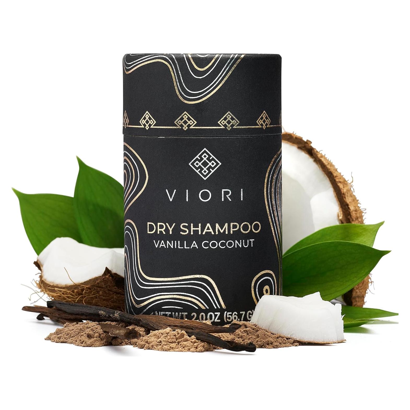 Champú Seco Viori Coco Vainilla 91g - Absorbente y Voluminizador