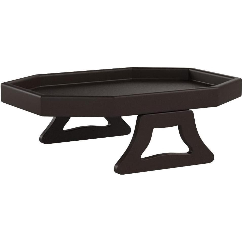 Mesa de Clip para Sofá Xchouxer, Bandeja Reposabrazos Marrón