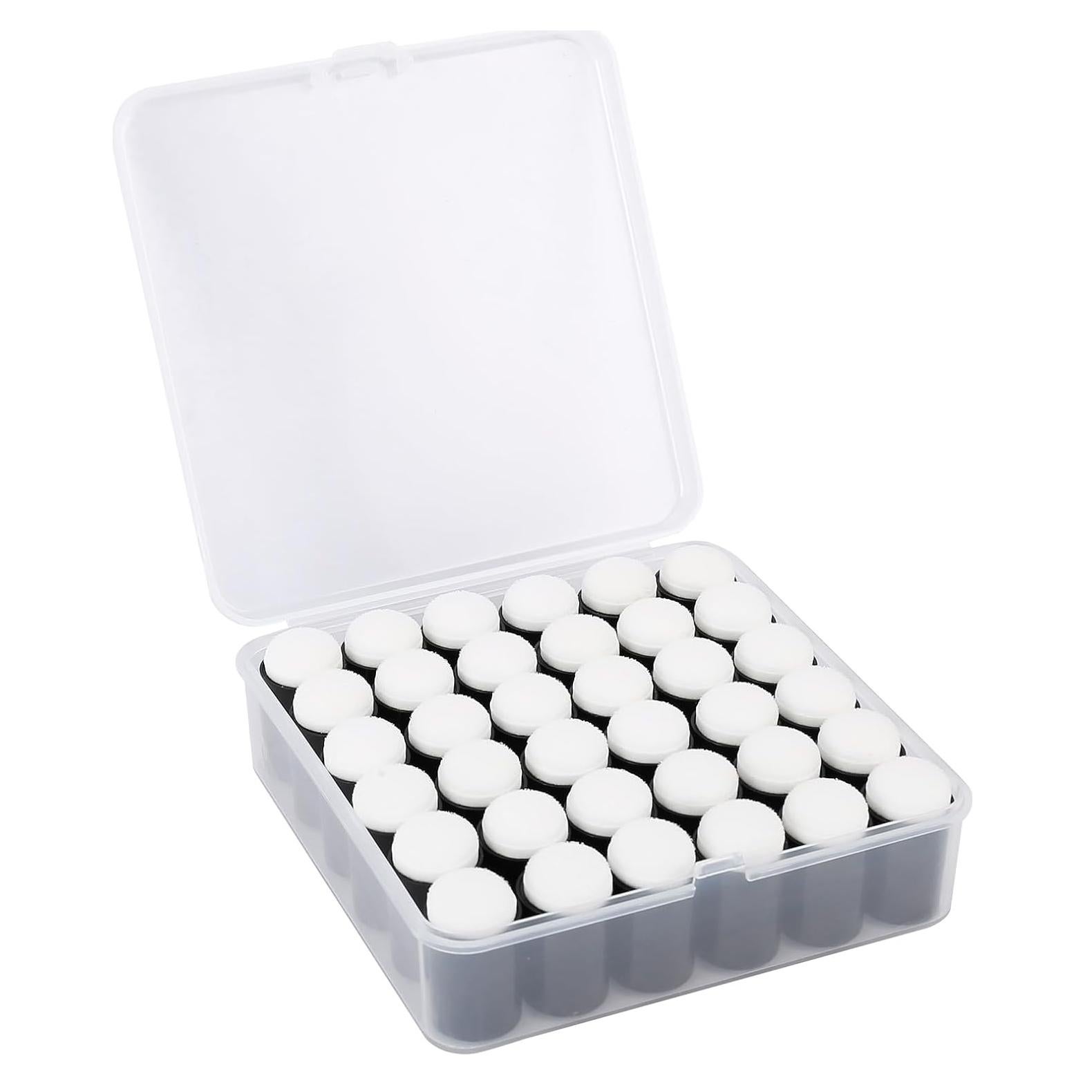 36 Aplicadores de Esponja HAUSTGO para Dedo - Estuche Incluido