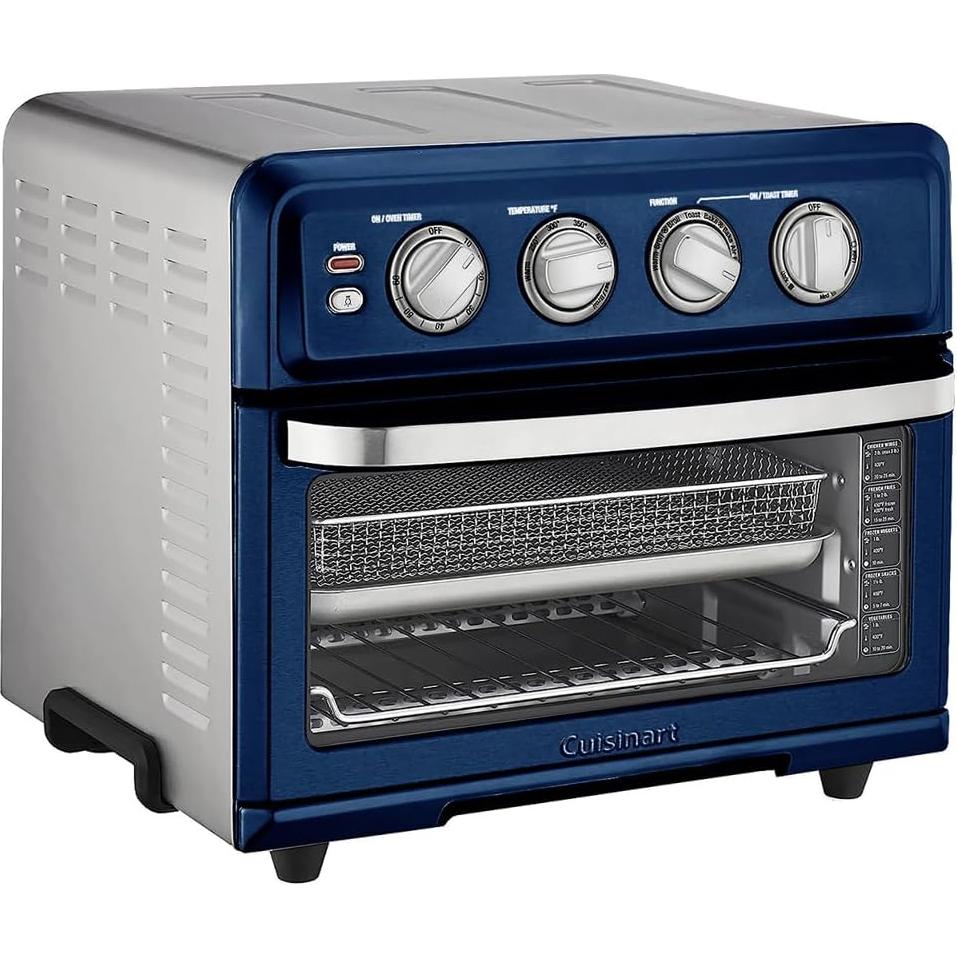 Horno Tostador AirFryer Cuisinart TOA-70 Azul Marino 1800W