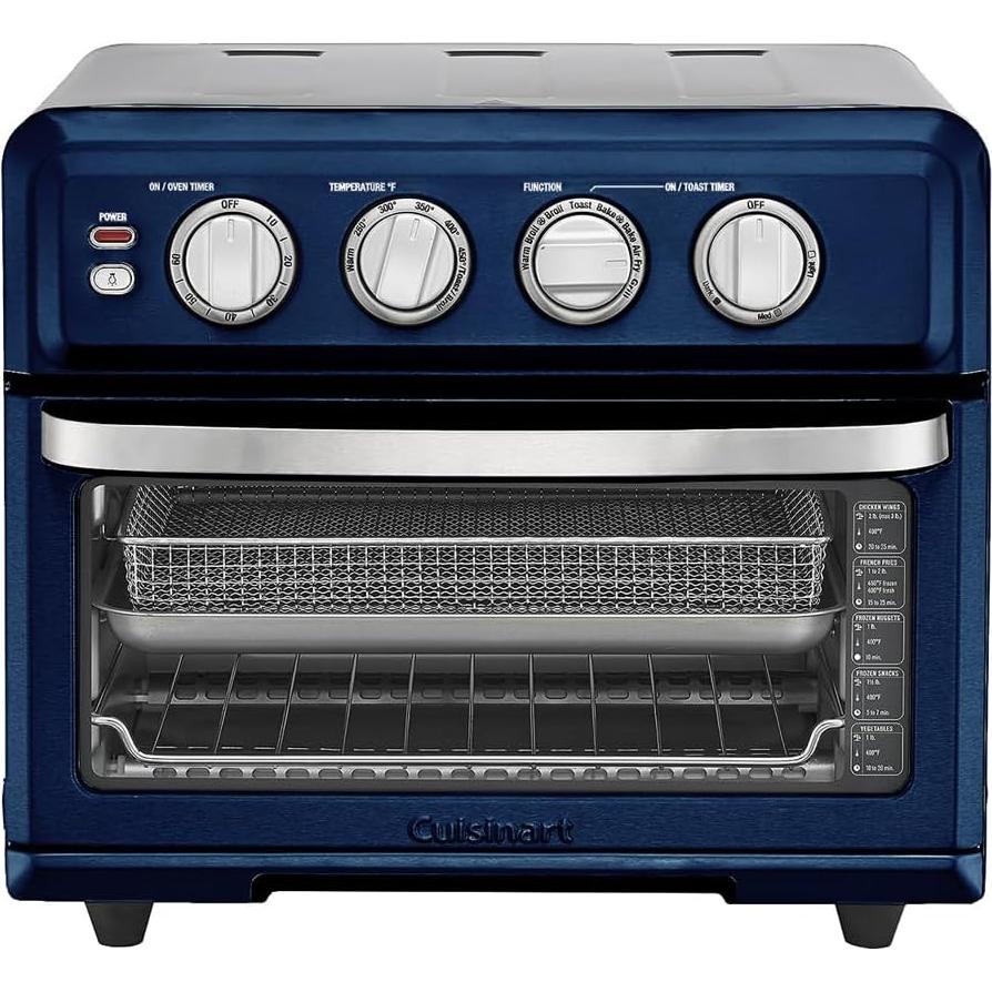 Horno Tostador AirFryer Cuisinart TOA-70 Azul Marino 1800W