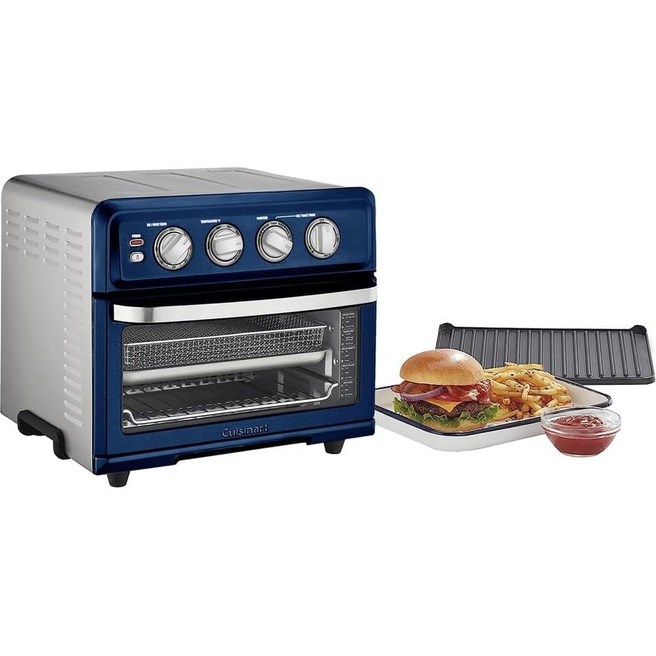 Horno Tostador AirFryer Cuisinart TOA-70 Azul Marino 1800W
