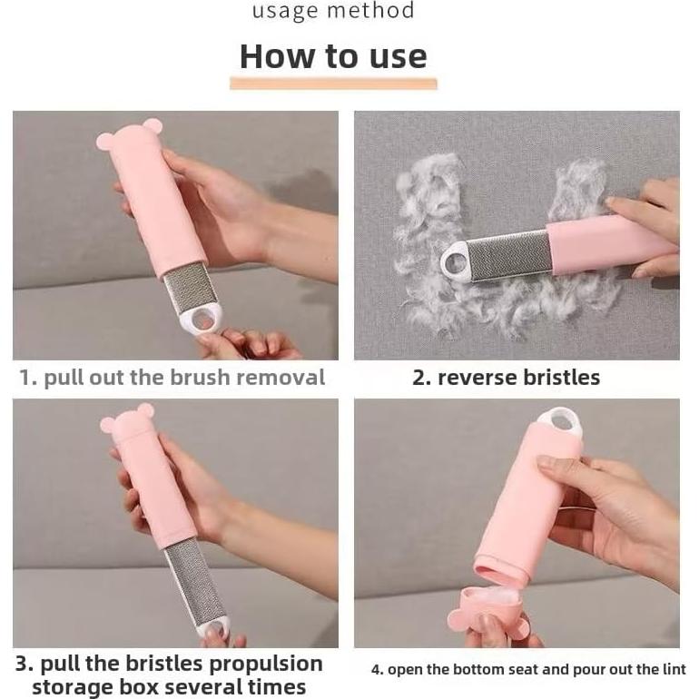 Rodillo de Pelusa Doble Acción Genérico Azul 20cm