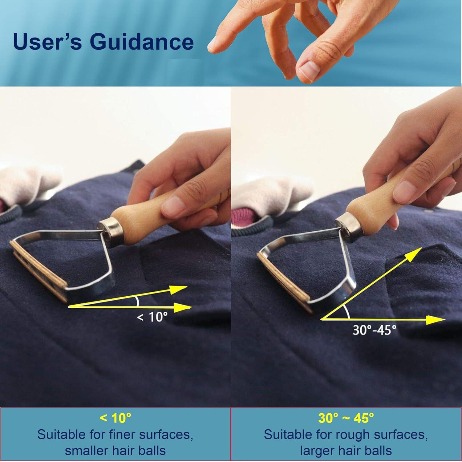 Paquete de 2 Removedores de Pelo de Mascota FREZZEL - Efectivo y Duradero