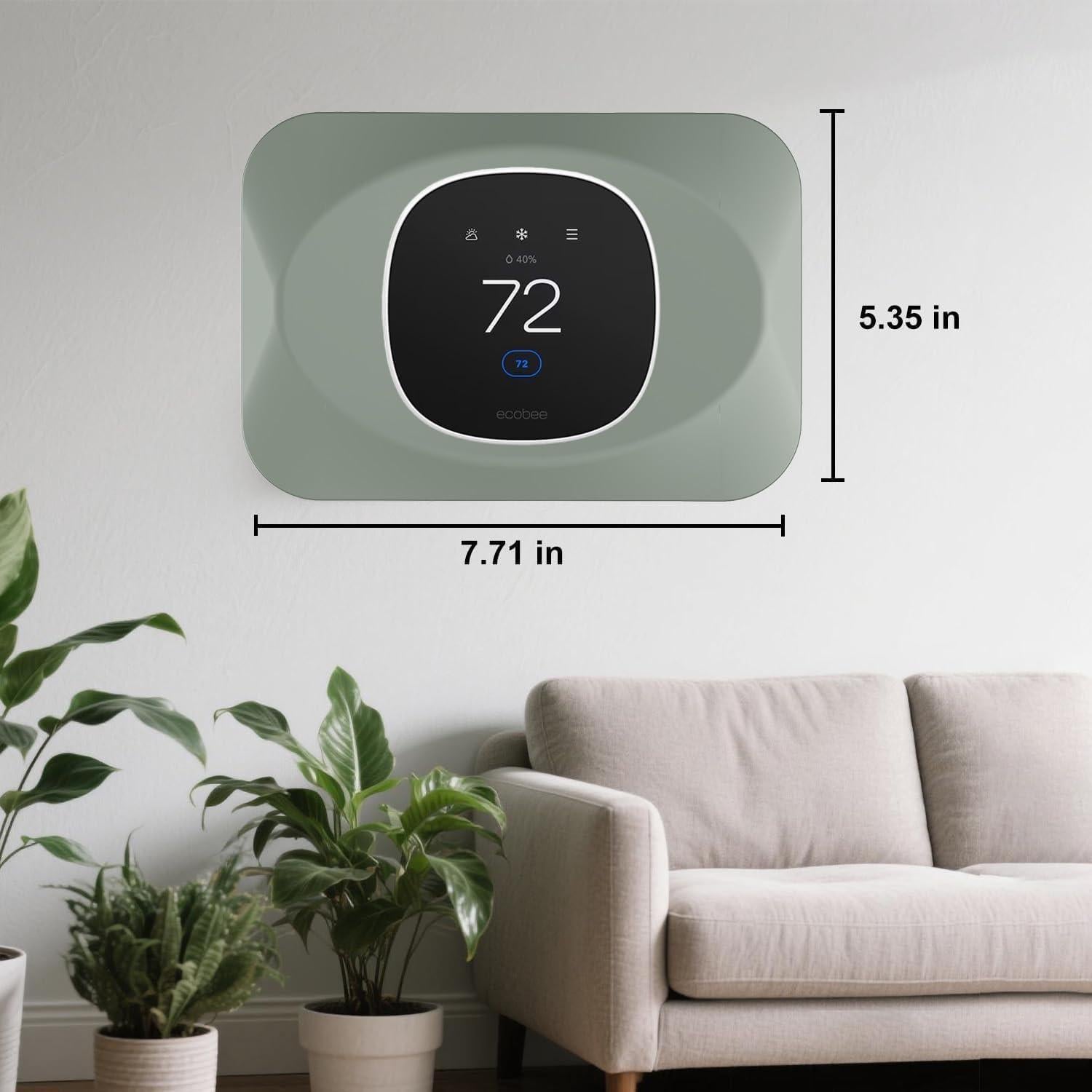 Cubierta de Placa de Pared BAOKZZOM para Termostato Ecobee Esencial