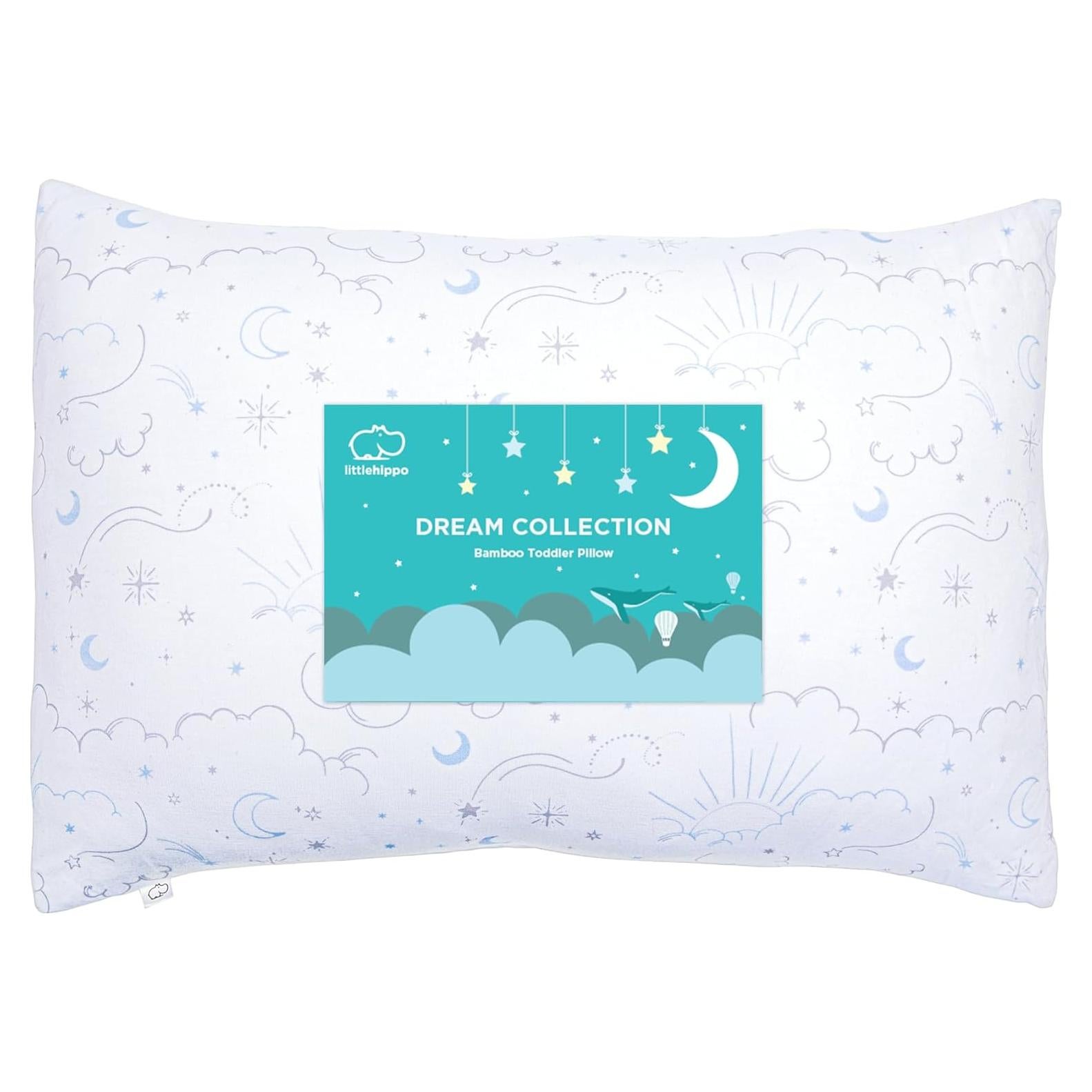 Almohada Infantil LittleHippo 33x46 cm Viscosa Bambú Hipoalergénica