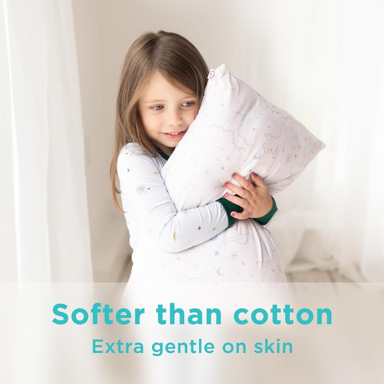 Almohada Infantil LittleHippo 33x46 cm Viscosa Bambú Hipoalergénica